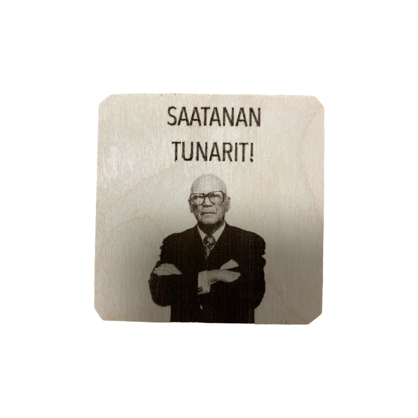 Kekkonen SAATANAN TUNARIT! jääkaappimagneetti