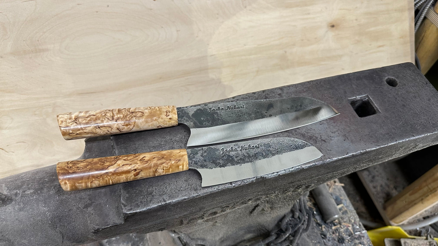 Santoku kokkiveitsi setti, visakoivua