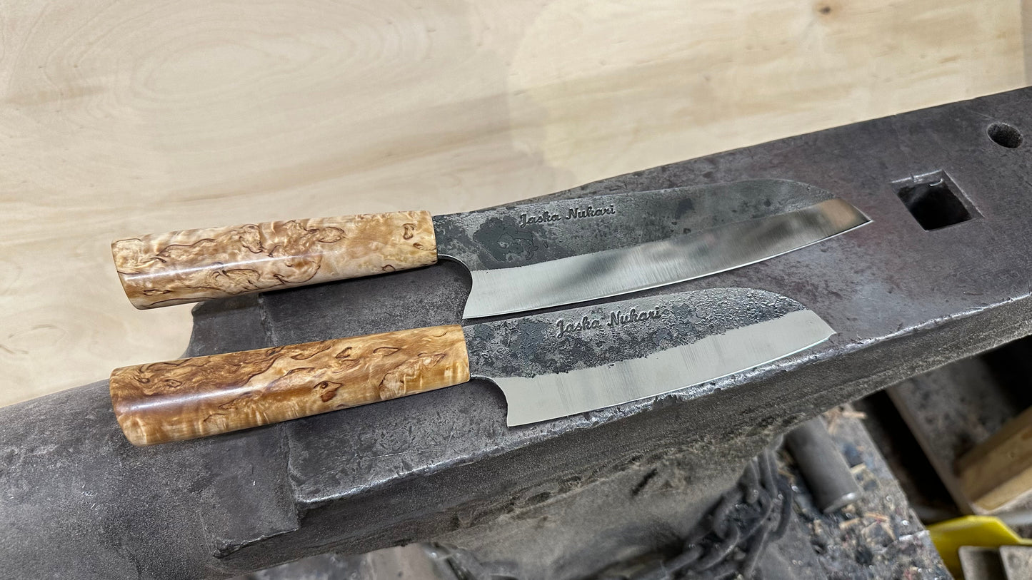 Santoku kokkiveitsi setti, visakoivua