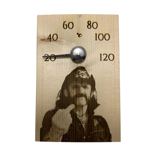 Lemmy Fu*k you saunamittari