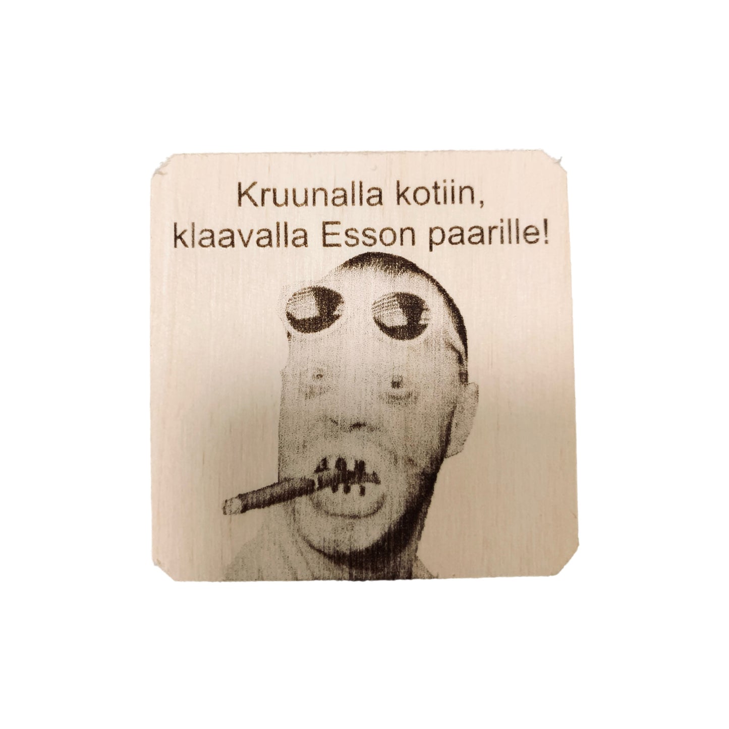 Uuno kruunalla kotiin jääkaappimagneetti